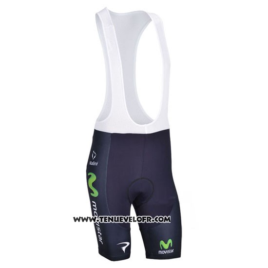 2013 Maillot Ciclismo Movistar Lider Blanc et Rouge Manches Courtes et Cuissard
